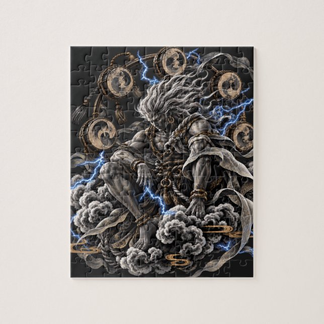 Puzzle Raijin Azul (Vertical)
