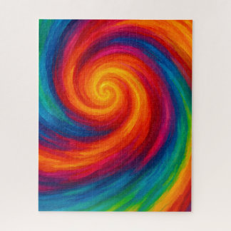 Puzzle Rainbow Hurricane Swirl