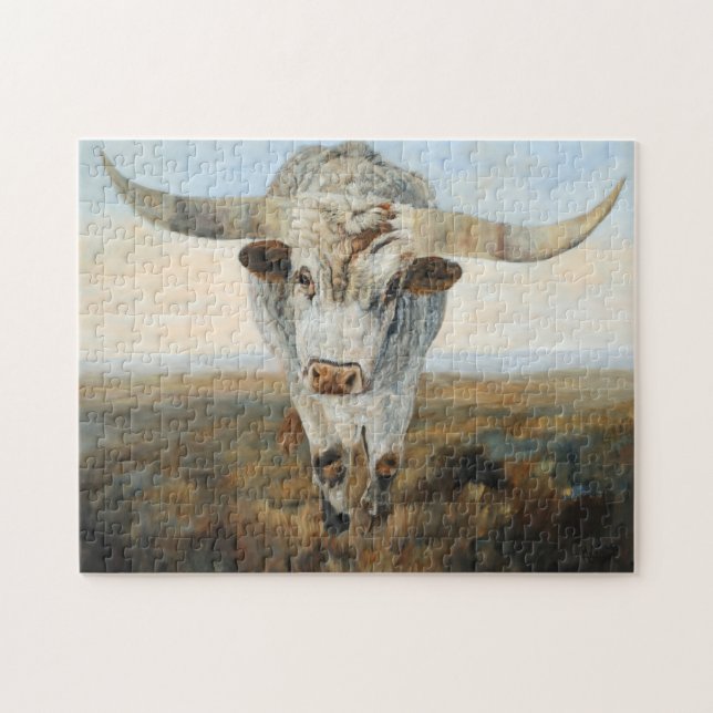 Puzzle Ramblin' On Cow (Horizontal)