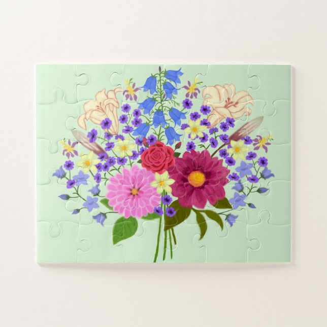Puzzle Ramo de flores (Horizontal)