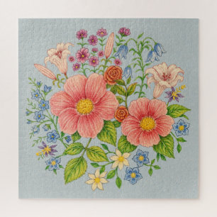 Puzzle Ramo de flores silvestres
