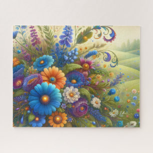 Puzzle Ramo de flores silvestres