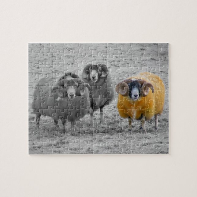Puzzle Rams escocés (Horizontal)