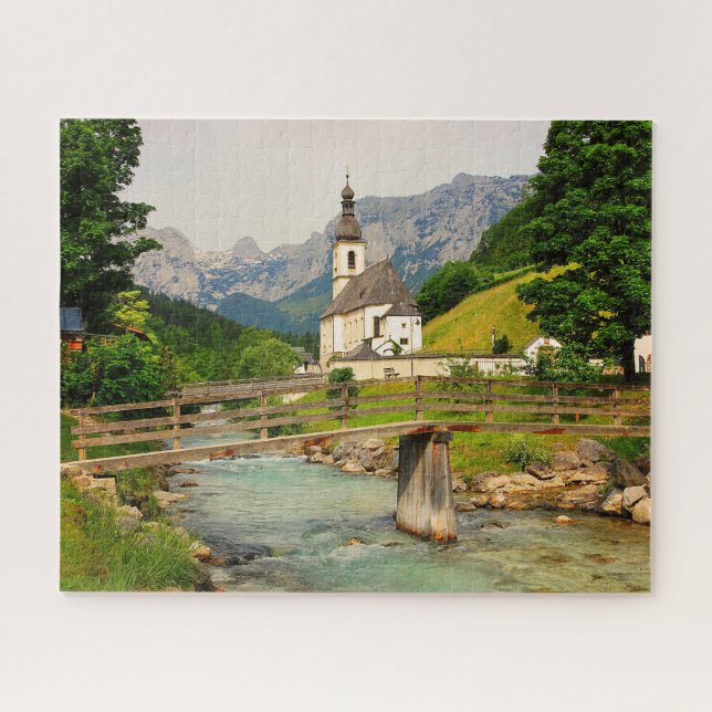 Puzzle Ramsau Baviera Alemania. (Horizontal)