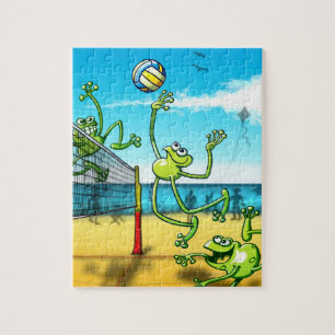 Puzzle Rana del voleibol