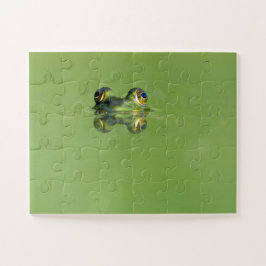 Puzzle Rana verde