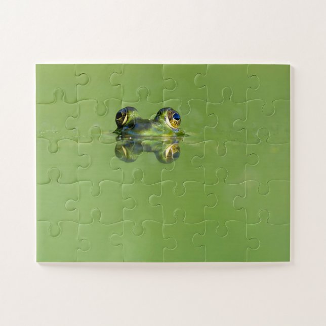 Puzzle Rana verde (Horizontal)