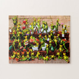 Puzzle Ranas divertidas
