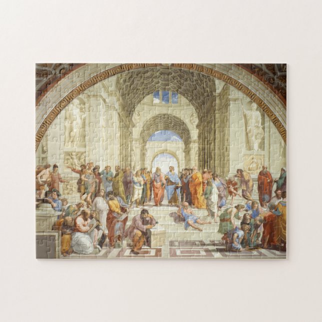 Puzzle Raphael - La escuela de Atenas 1511 (Horizontal)