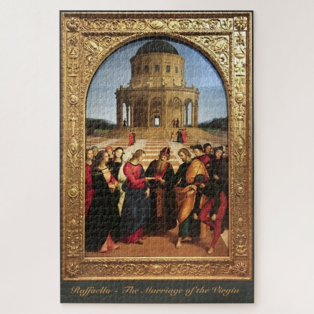 Puzzle Raphael - Matrimonio de la Virgen - pintura (Vertical)