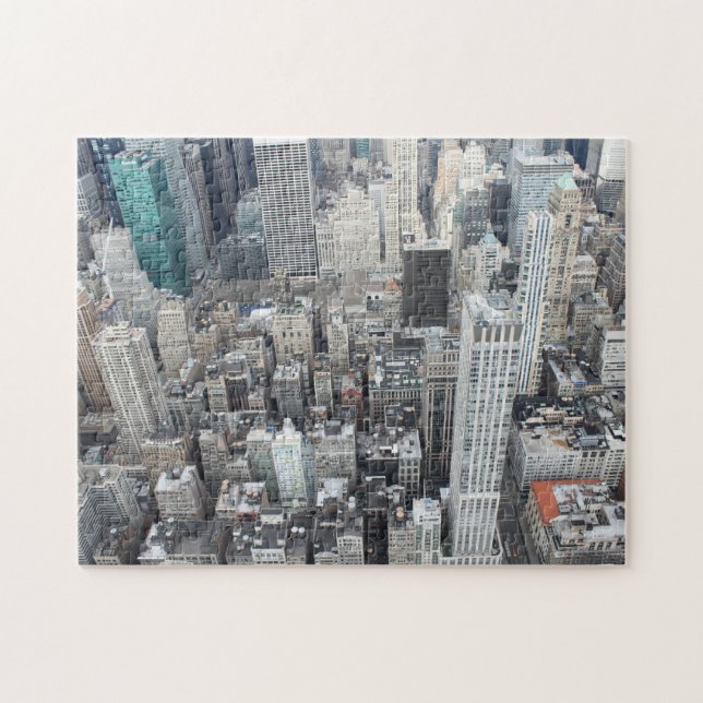Puzzle Rascacielos de New York City desde arriba (Horizontal)