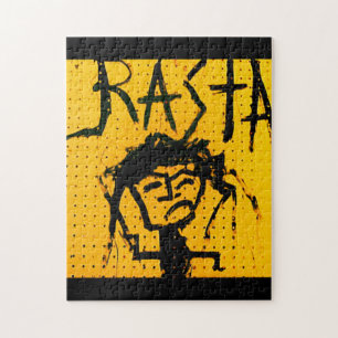 PUZZLE RASTA STICK FIGURE