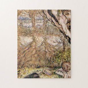 Puzzle Rat Y Mole Tienen Un Picnic - Arthur Rackham