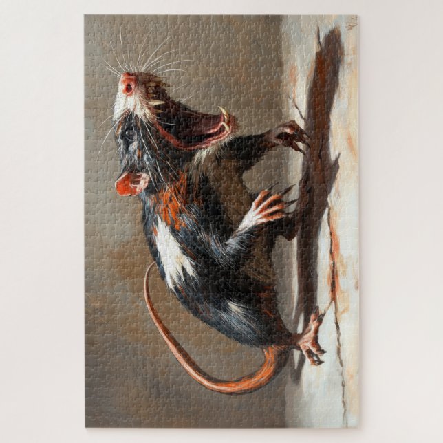 Puzzle Rata monstruo  (Vertical)