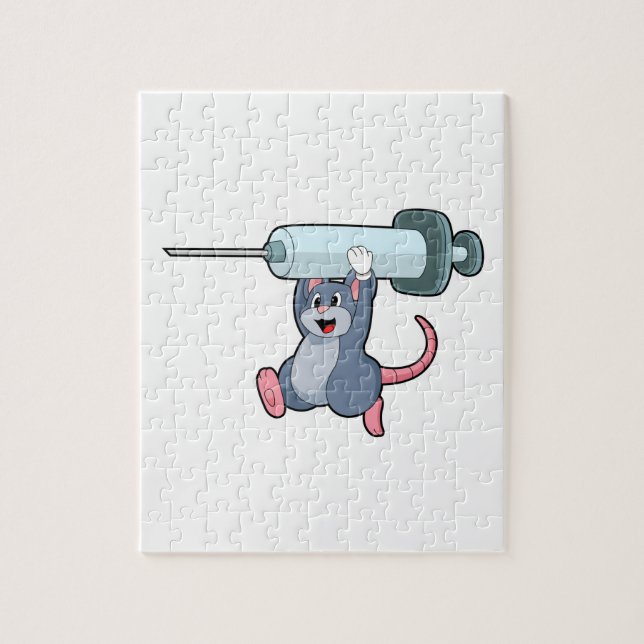 Puzzle Ratón como enfermera con jeringas.PNG (Vertical)