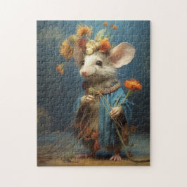 Puzzle Raton del Poder de las Flores