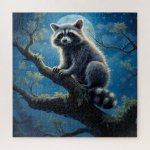 Puzzle Raton Laveur 