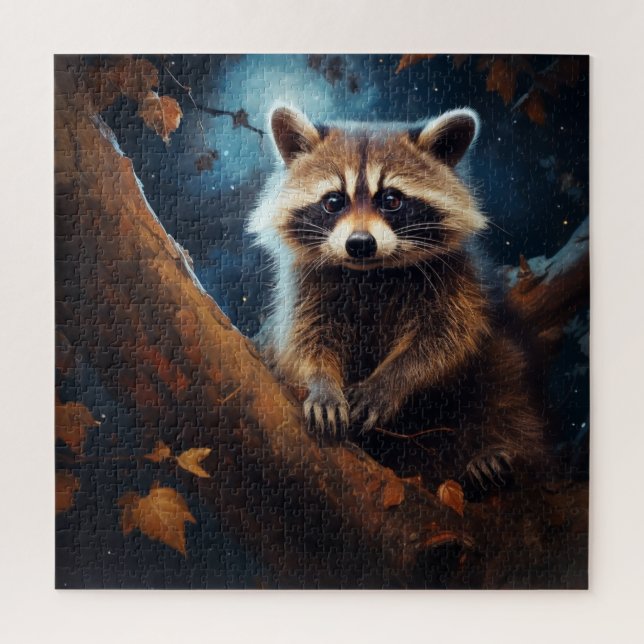 Puzzle Raton Laveur 15 (Vertical)