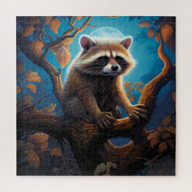Puzzle Raton Laveur 5 (Vertical)