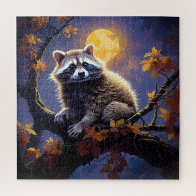 Puzzle Raton Laveur 8 (Vertical)
