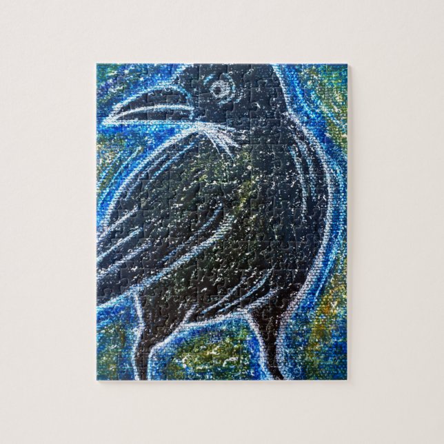 Puzzle Raven (Vertical)