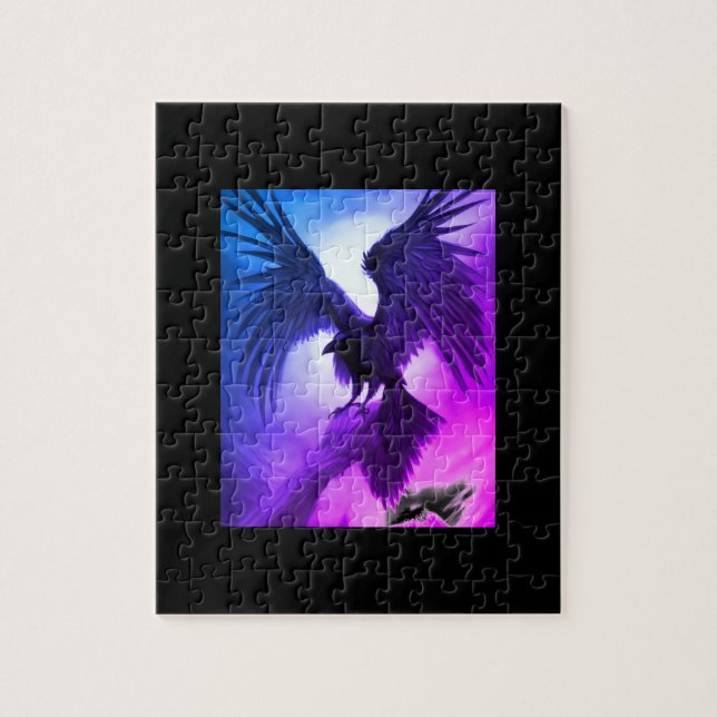 Puzzle Raven (Vertical)