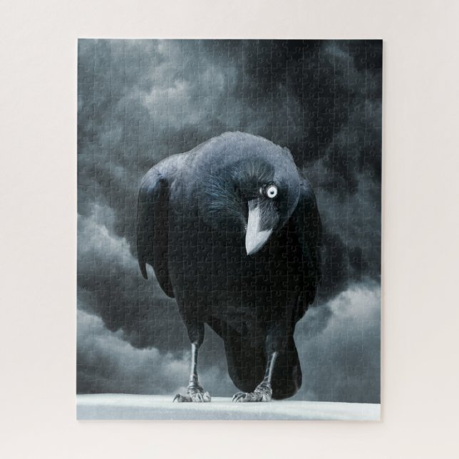 Puzzle Raven negro (Vertical)