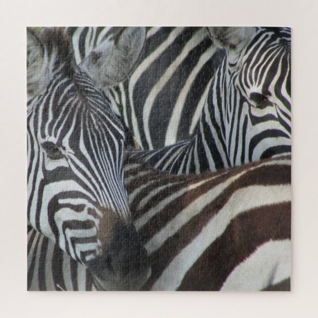 Puzzle rayas de cebra (Vertical)