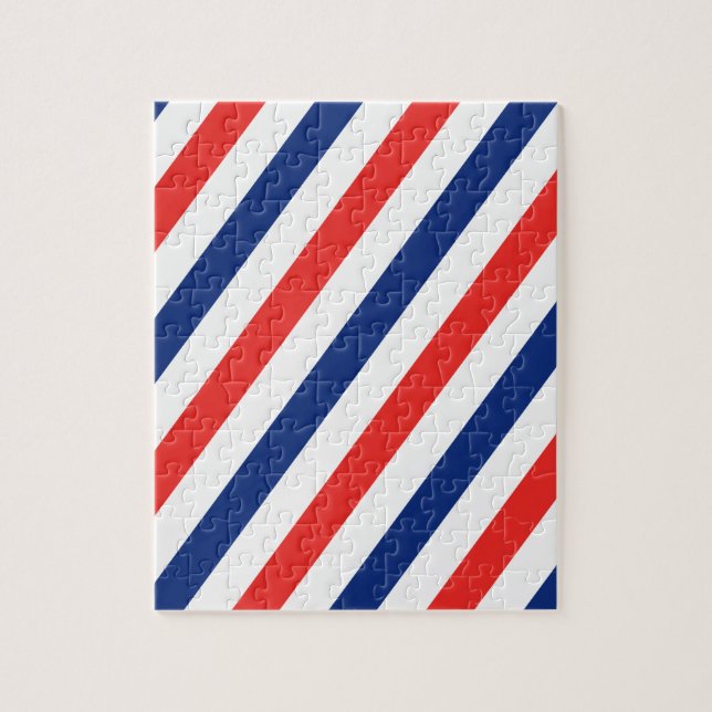 Puzzle Rayas del peluquero (Vertical)