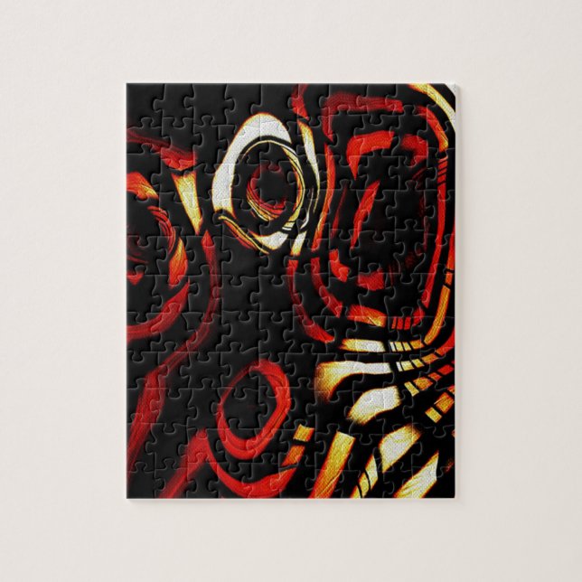 Puzzle Rayas del tigre (Vertical)