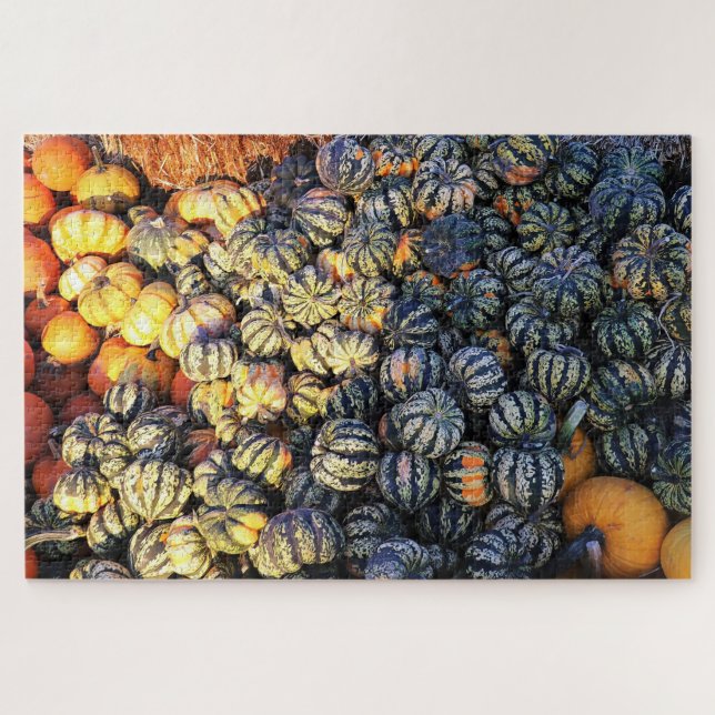 Puzzle Rayas Y Calabazas  (Horizontal)