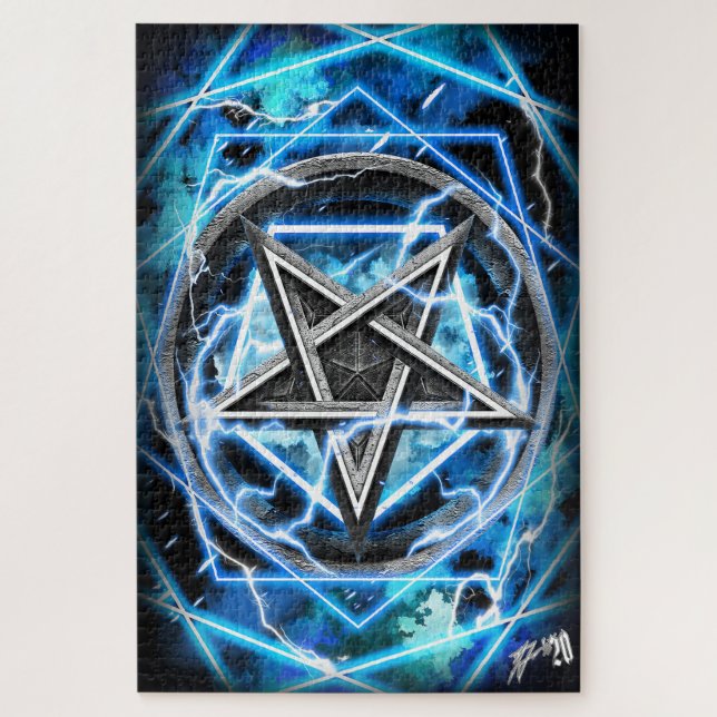 Puzzle Rayo Pentagram (Vertical)