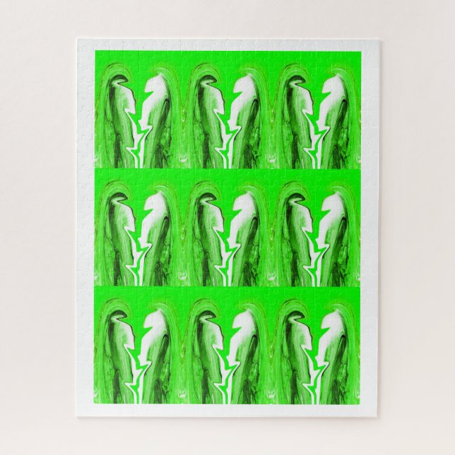 Puzzle Rayo verde (Vertical)