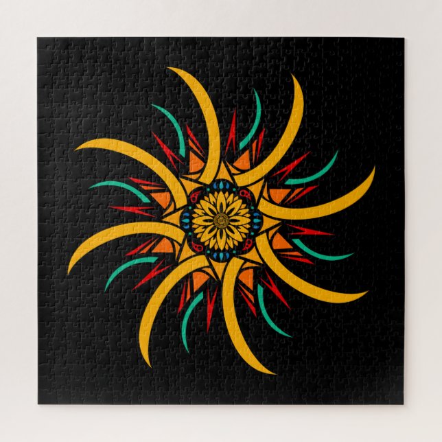Puzzle rayos solares (Vertical)