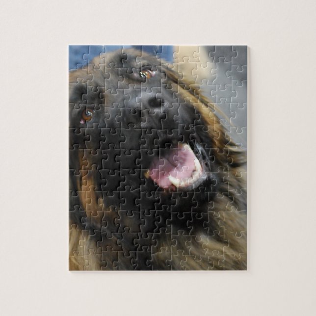 Puzzle Raza del perro de Leonberger (Vertical)