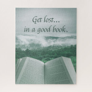 Puzzle Read Books, Get Lost in a Good Book