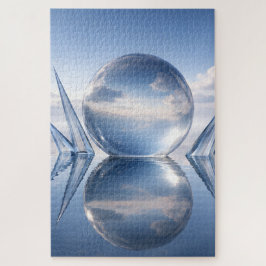 Puzzle Real glass, fear and ref