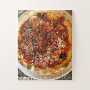 Puzzle Rebanada de Licata de Sicilia   Pizza de aceitunas