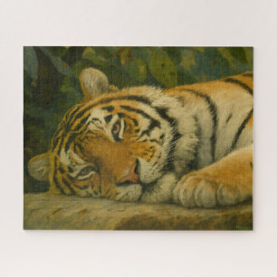 Puzzle Rebelión de los bosques - Descanso del tigre en la
