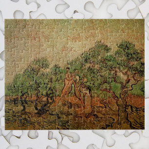 Puzzle Recolección de aceitunas por Vincent van Gogh