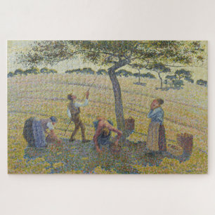 Puzzle Recolección de manzanas en Eragny por Pissarro-Edi