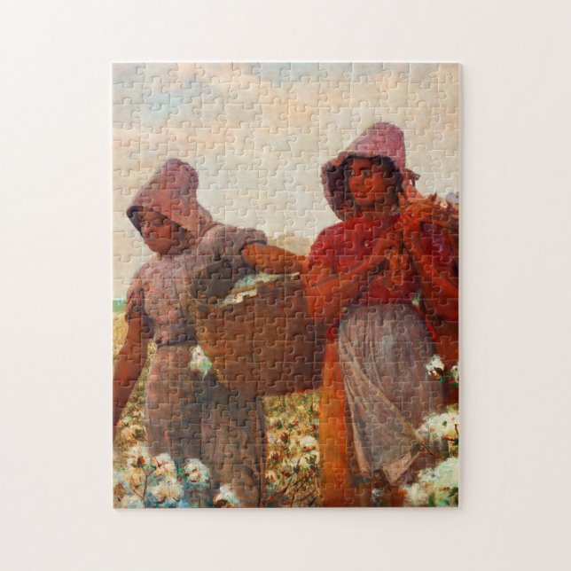 Puzzle Recolectores de algodón de Winslow Homer (Vertical)