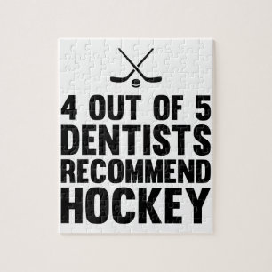 Puzzle Recomiende el hockey