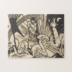 Puzzle Reconciliación Versoehnung de Franz Marc el  