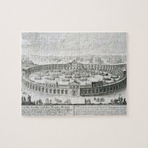 Puzzle Reconstrucción de una batalla naval romana, de