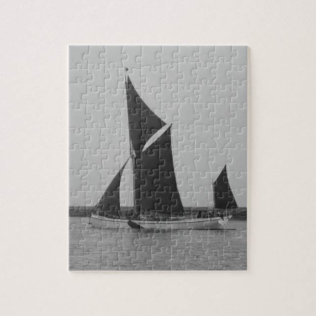 Puzzle Recordatorio de Gabarra de Vela (Vertical)