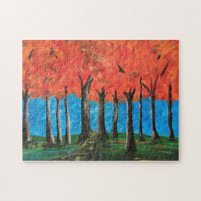 Puzzle Recorrido de otoño (Horizontal)
