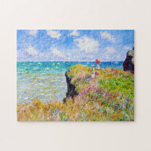 Puzzle Recorrido por el Pourville Claude Monet Canvas