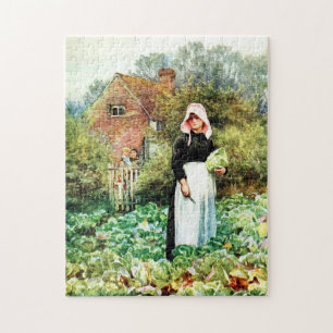 Puzzle Recorte de gabinetes por Helen Allingham
