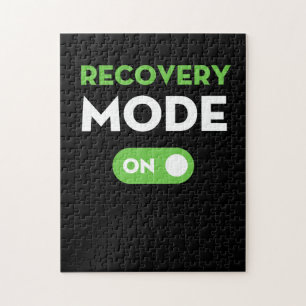 Puzzle Recovery Mode On Get Well Gifts Funny Injury